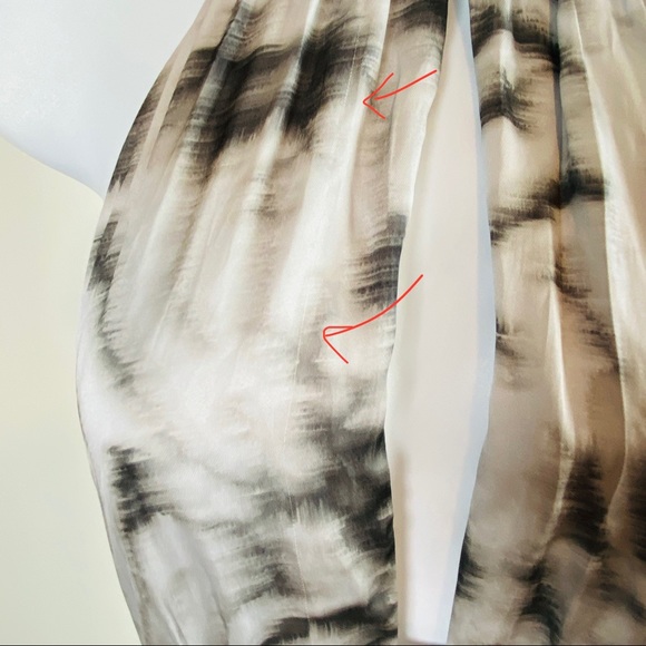 H&M Gold Label Tie Back Halter Maxi Dress Size 4 - Picture 12 of 12